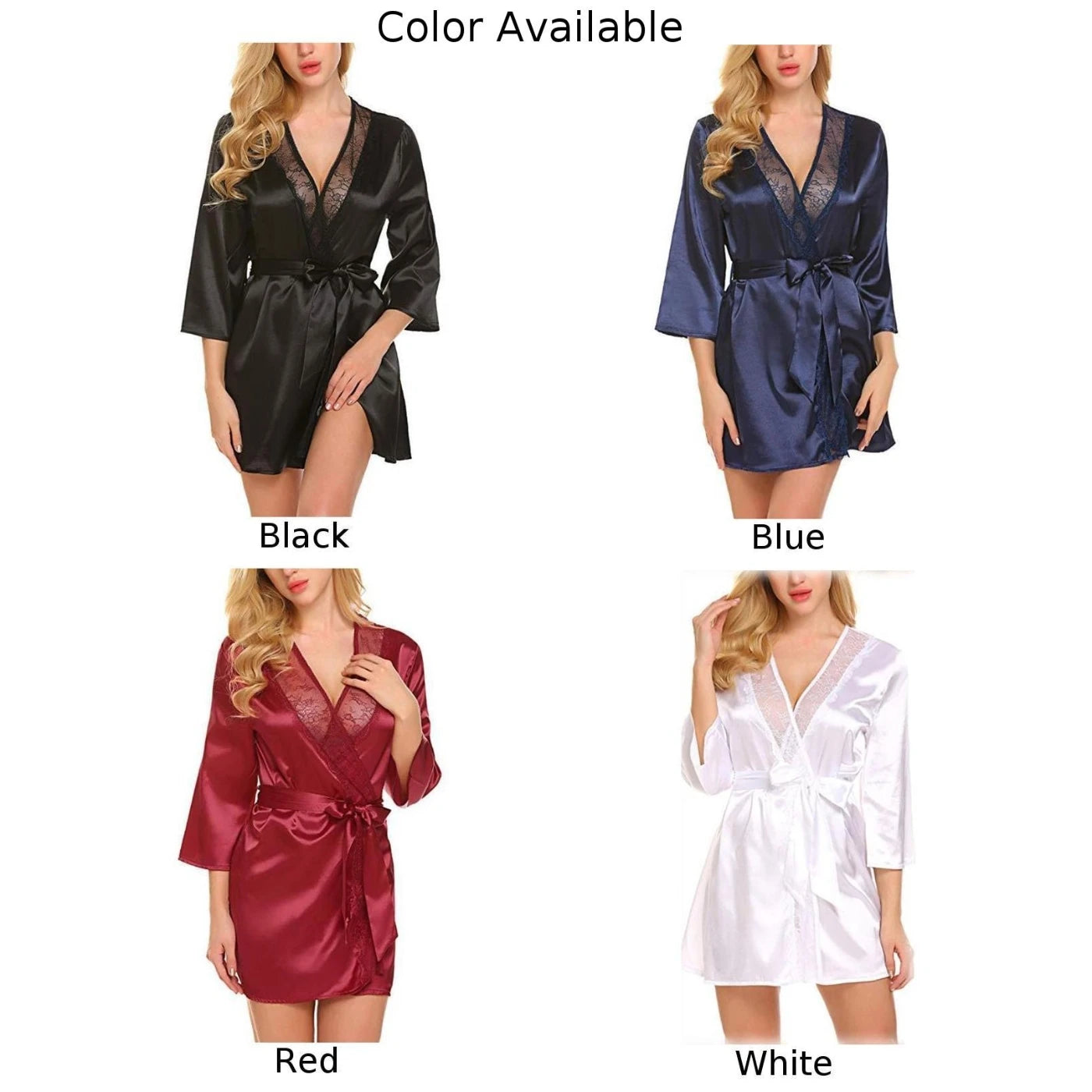 Women Satin Robes